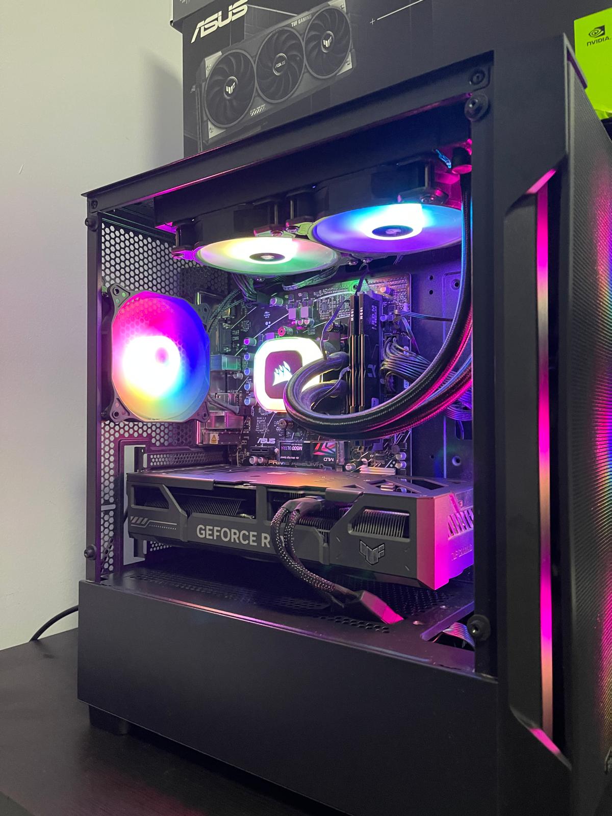 RTX 5060 Ti 16 GB | 32GB DDR5 CL30 | RYZEN 5 7600 | 1 TB SSD bilgisayar fotoğrafı