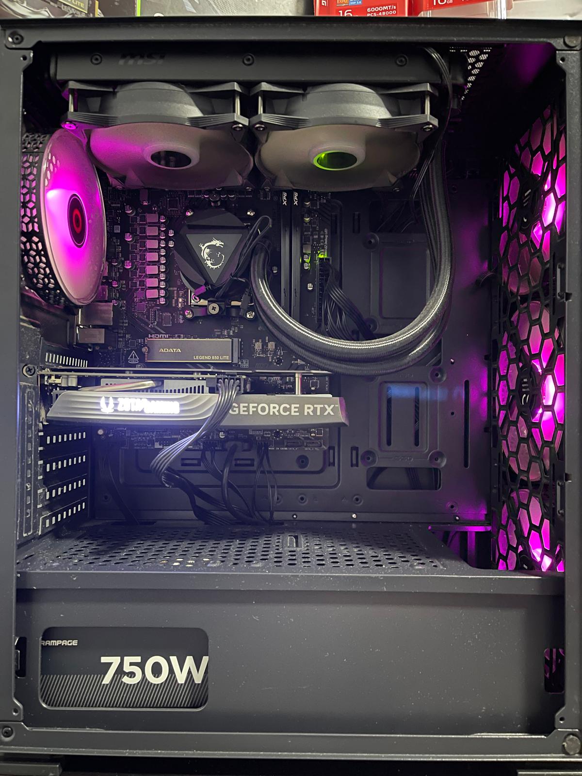 RYZEN 5 7500F | RTX 4060 | 32 GB DDR5 | 1 TB SSD bilgisayar fotoğrafı