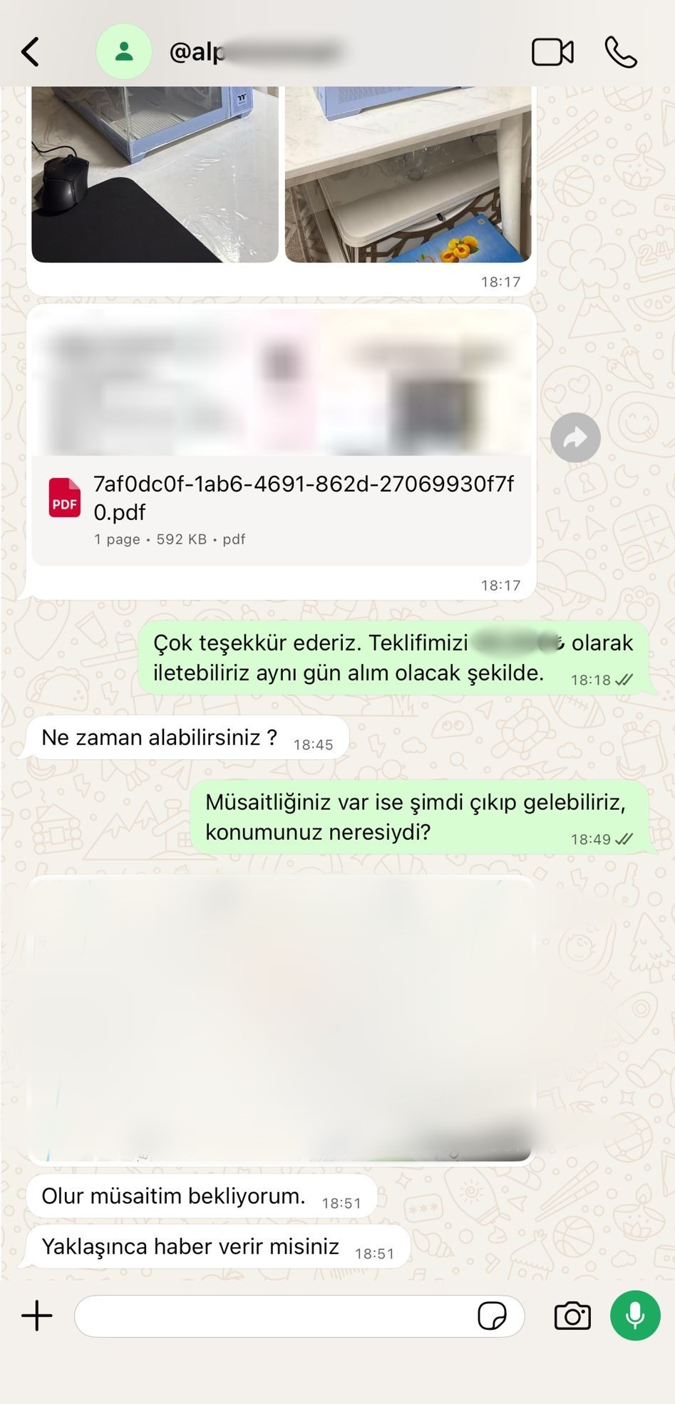 RX 9070 OC | 32GB DDR5 RAM | RYZEN 5 7600X | B650M GAMING PLUS Wi-Fi konuşma ekranı